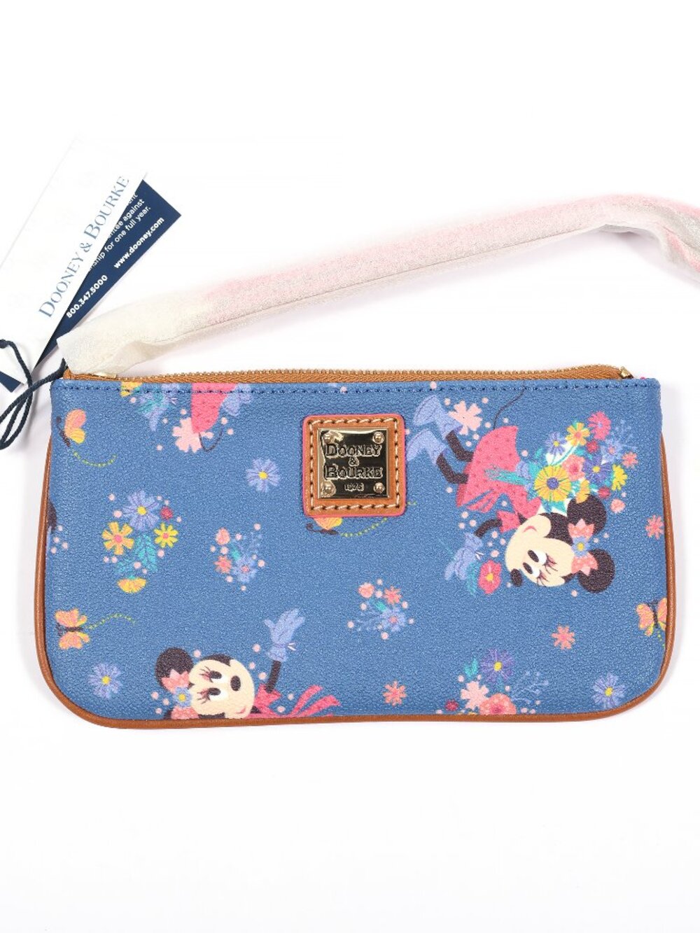 2021 EPCOT Flower & Garden Festival Disney Dooney Bourke Minnie Wristlet NWT
